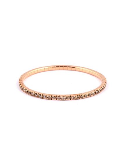 Armband Roberto Demeglio EXTENSIBLE in Rosègold Diamante Brown 2.40 Ct BTE65DBWOR - BTE65DBWOR